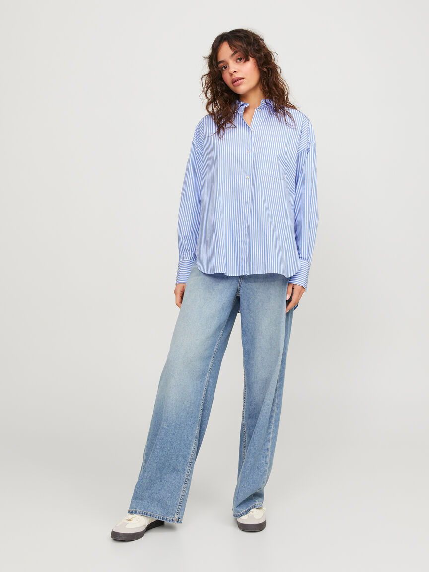 jamie relaxed poplin shirt