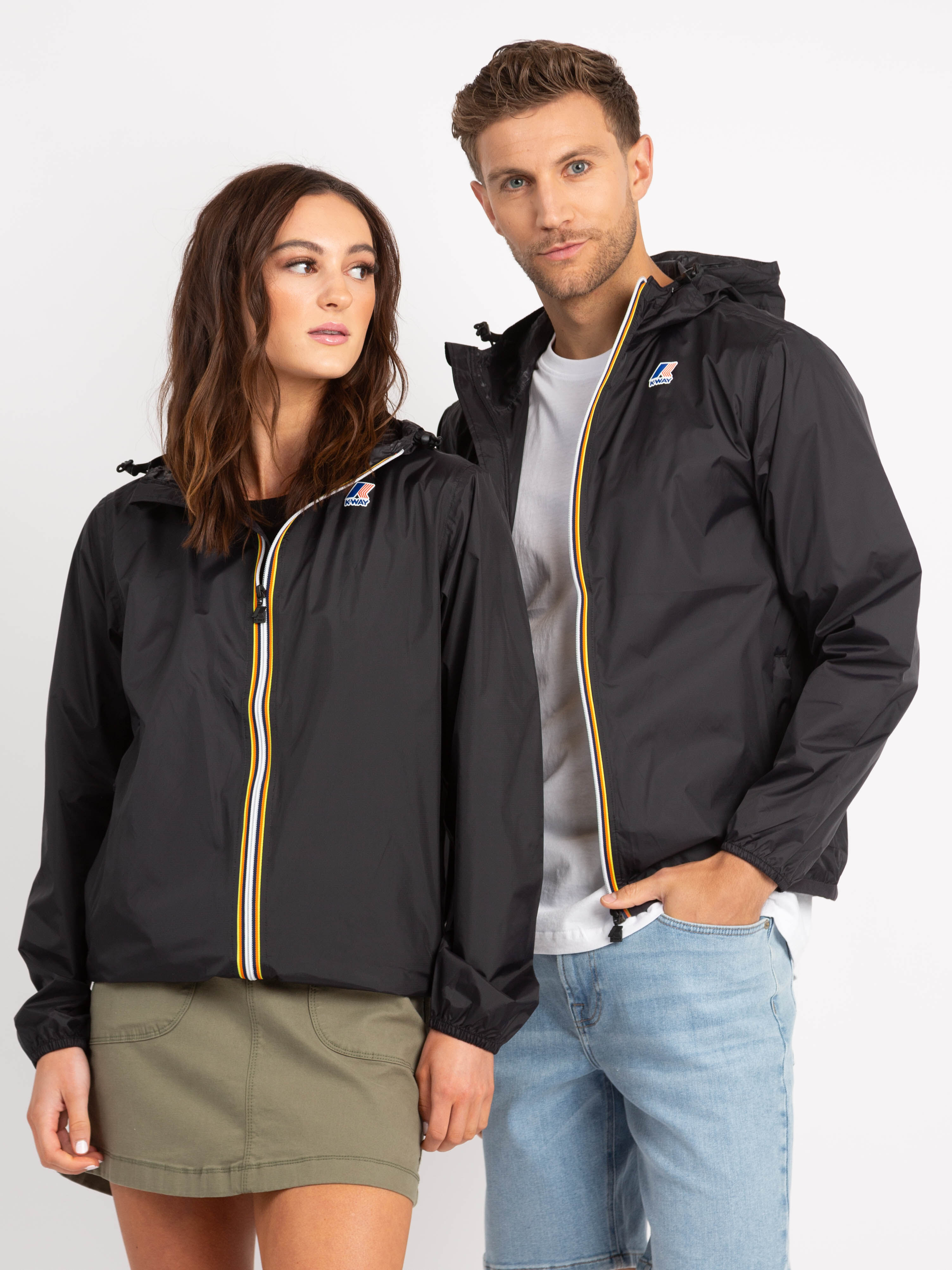 claude short windbreaker rain jacket Image 1