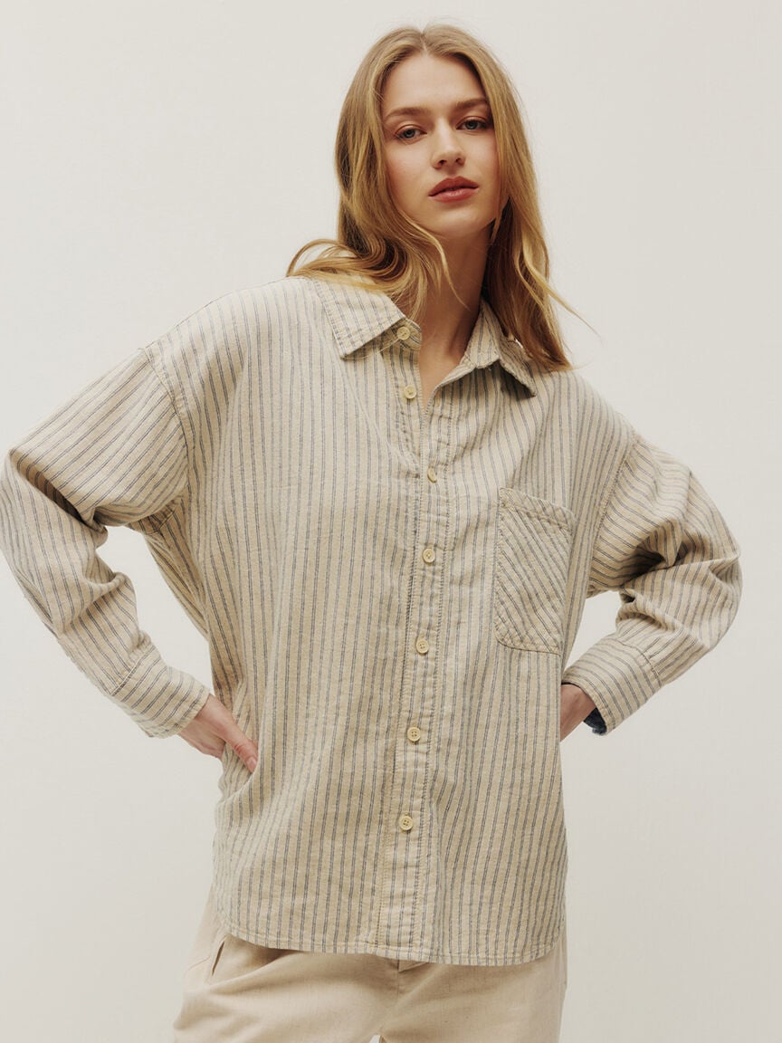 alexis linen shirt
