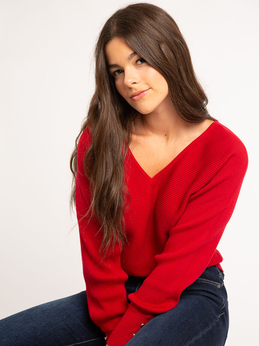 robin double v neck ottoman popover Image 2