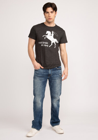 rodeo 8 seconds graphic tee Image 3