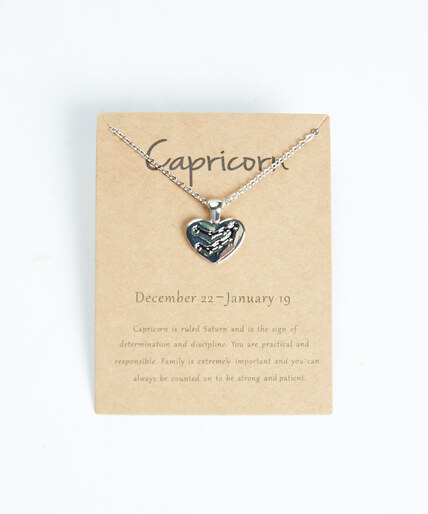 capricorn zodiac necklace Image 1