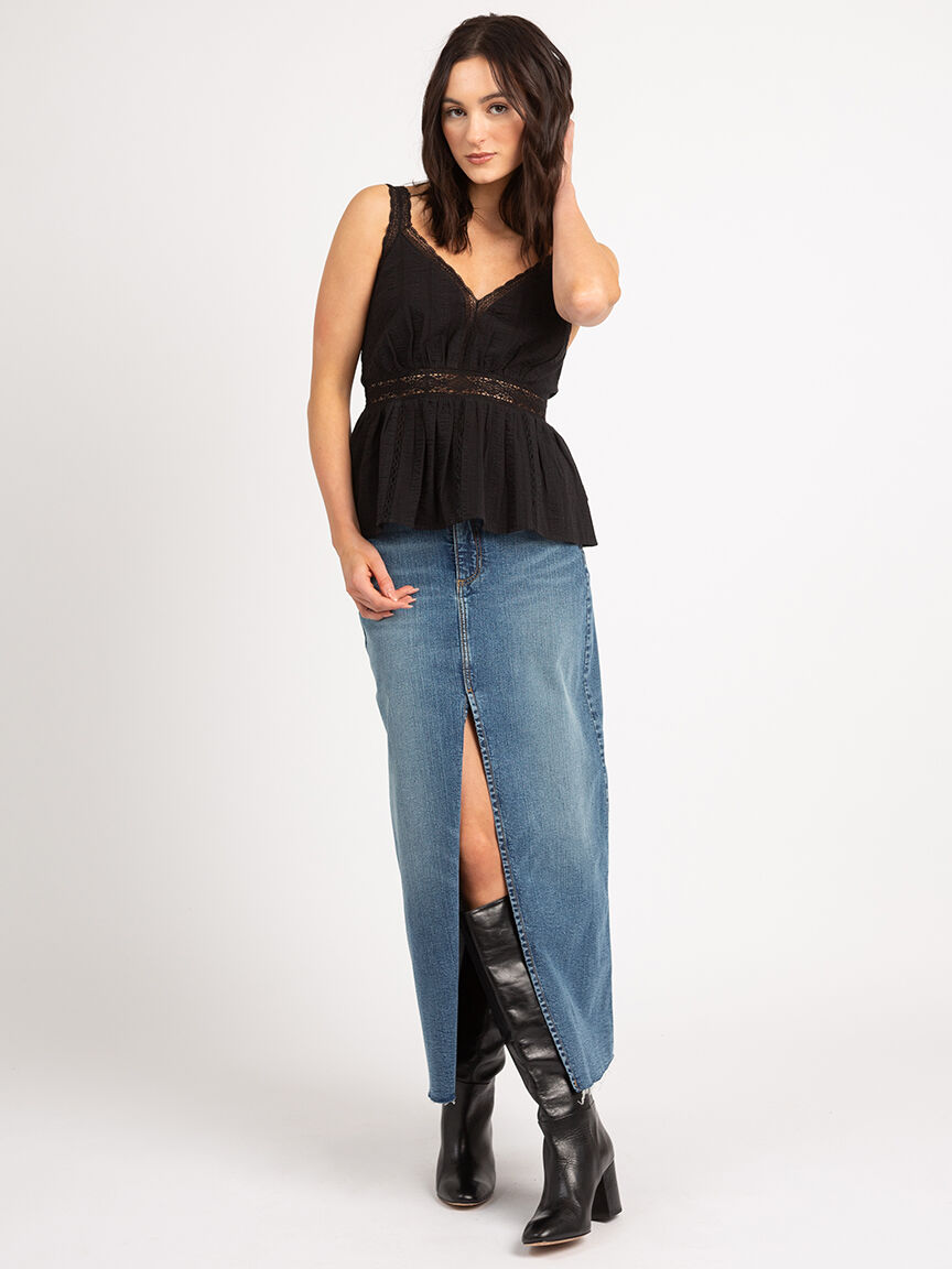 bethenny peplum tank Image 2