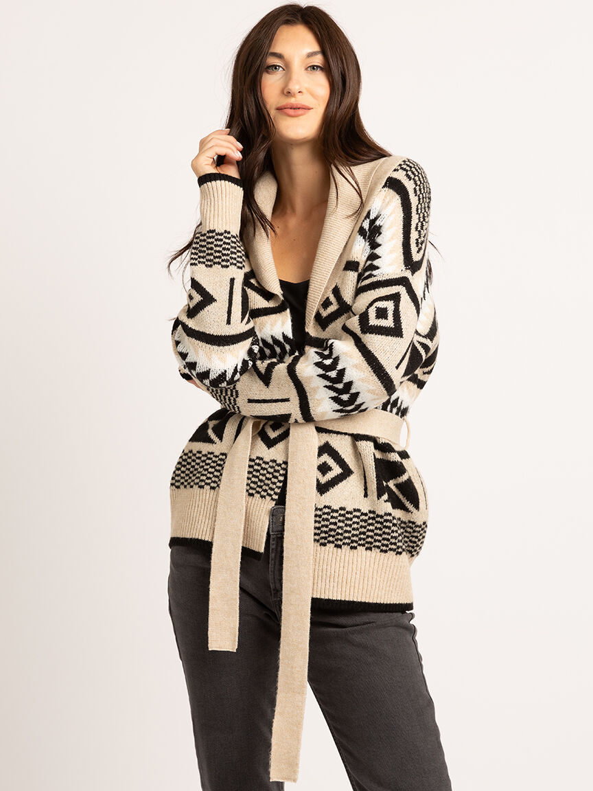 andri jacquard pattern wrap Image 1