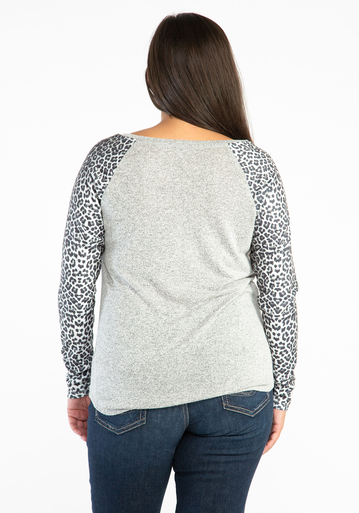 raven long sleeve scoop neck  Image 2