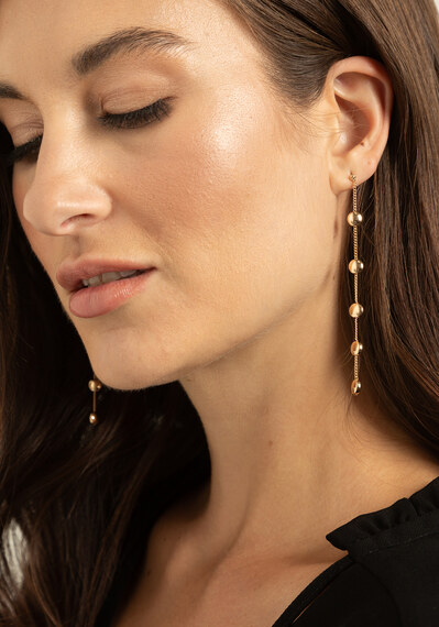earrings with dangle dots Image 1