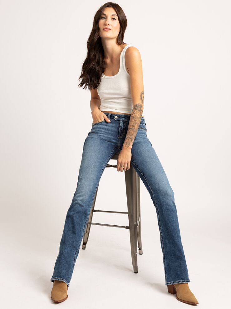 Branded jeans top for womens online
