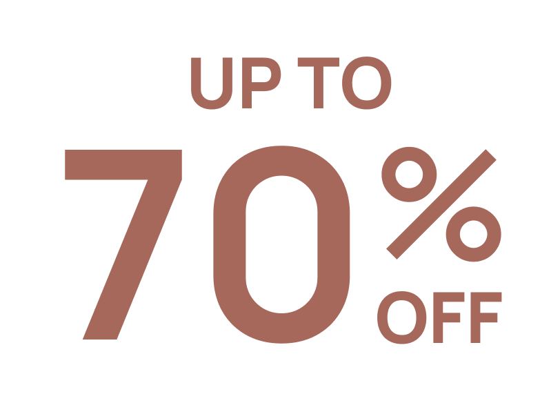 Up to 70% Off