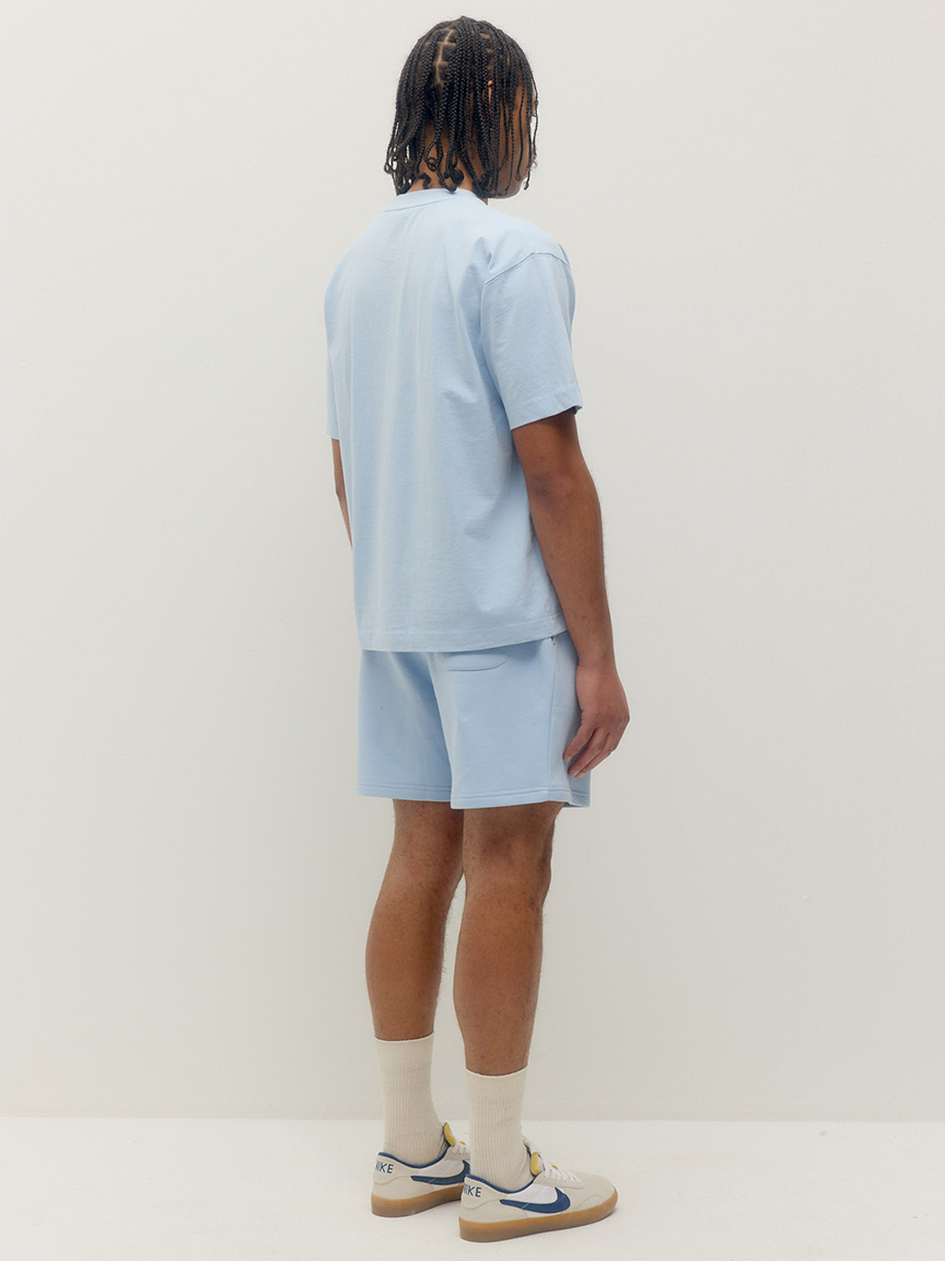 sweat short baby blue