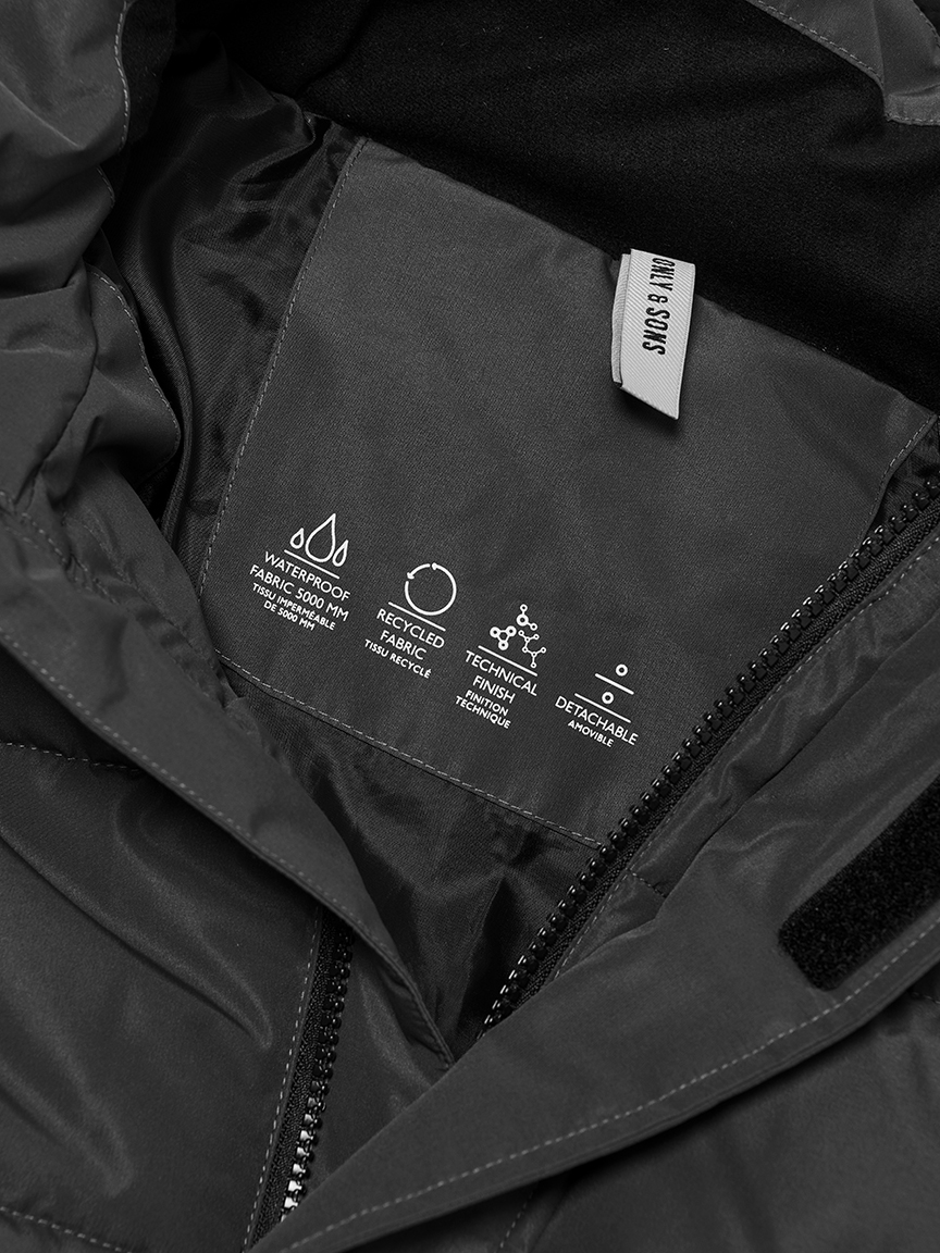 cayson short puffer jacket