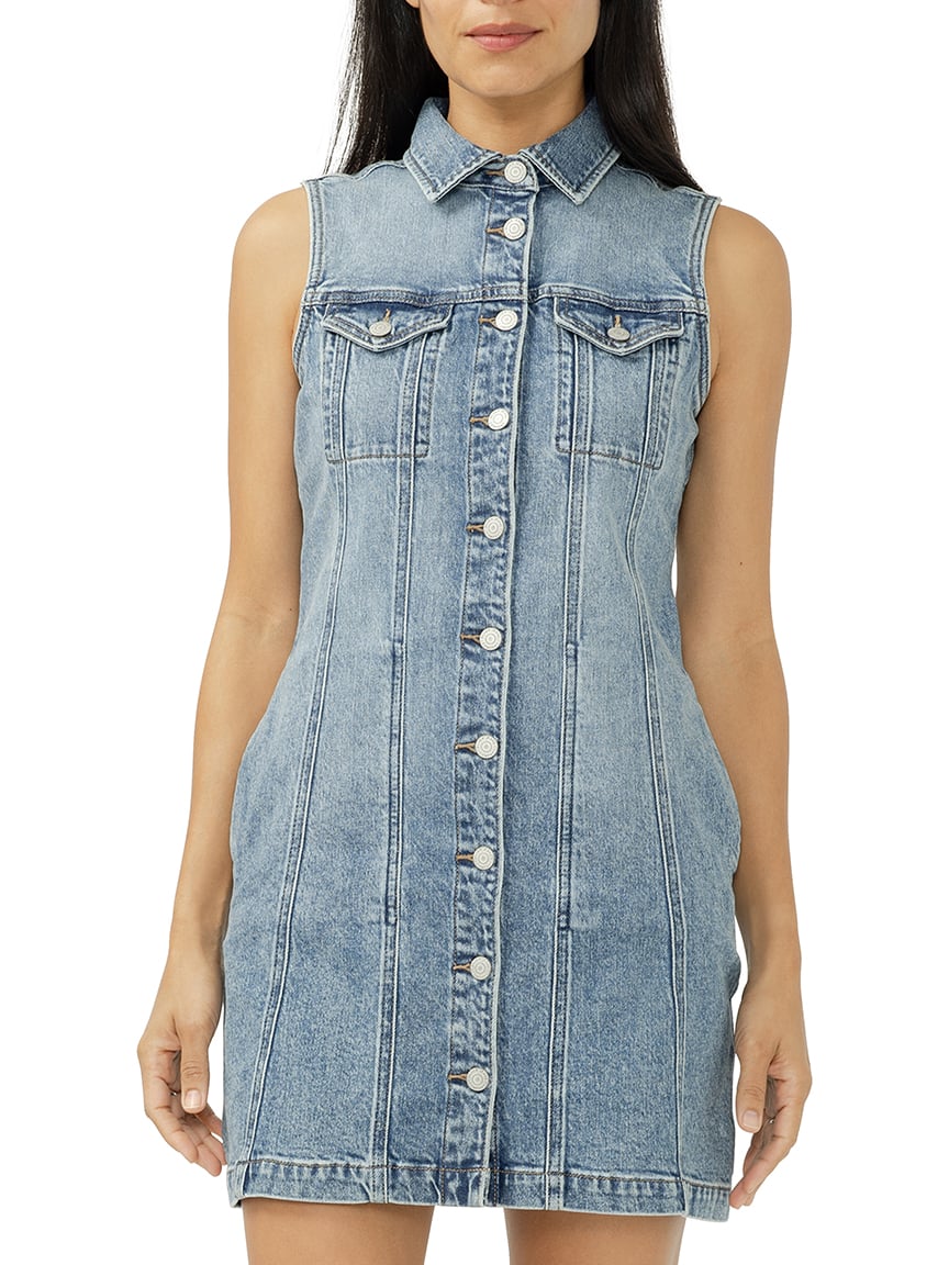 90s Denim Mini Dress