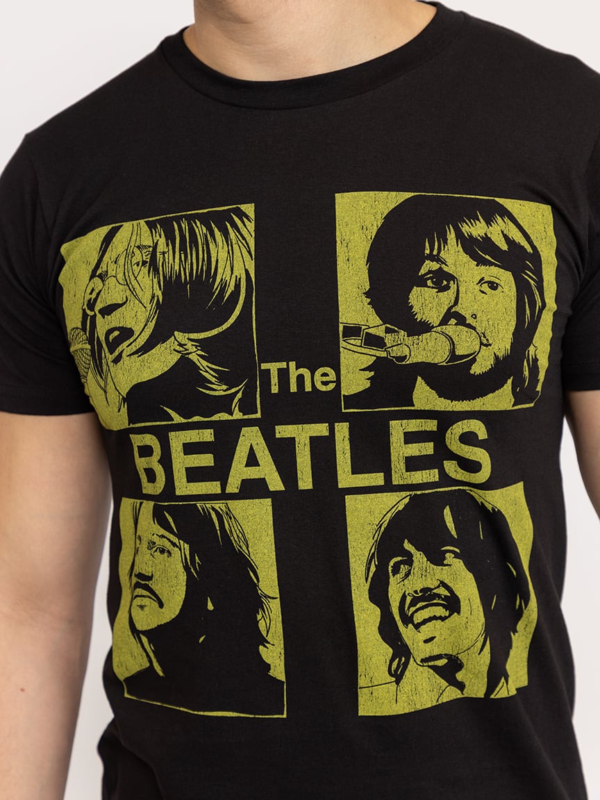 the beatles unisex graphic tee