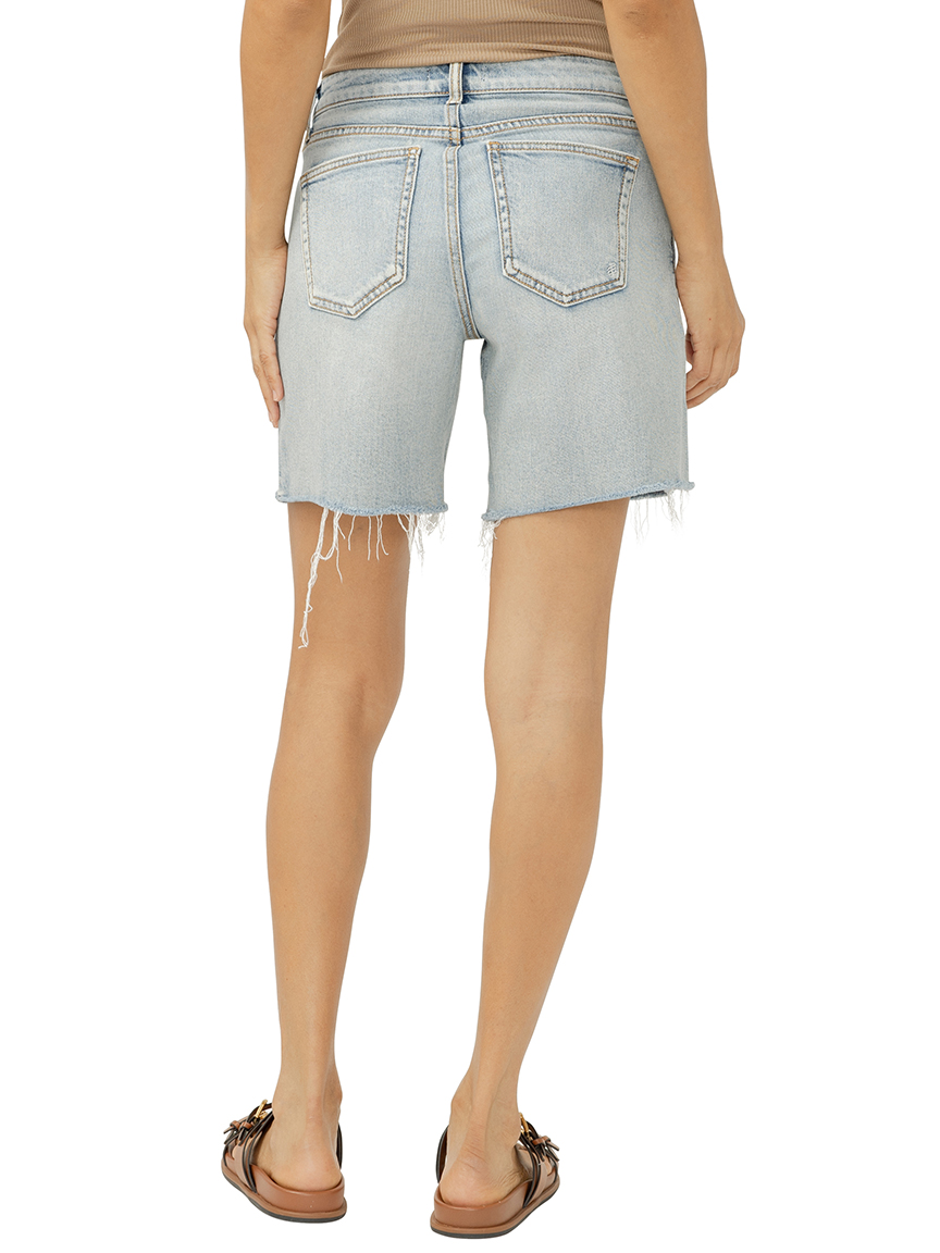 Suki Mid Rise Long Shorts