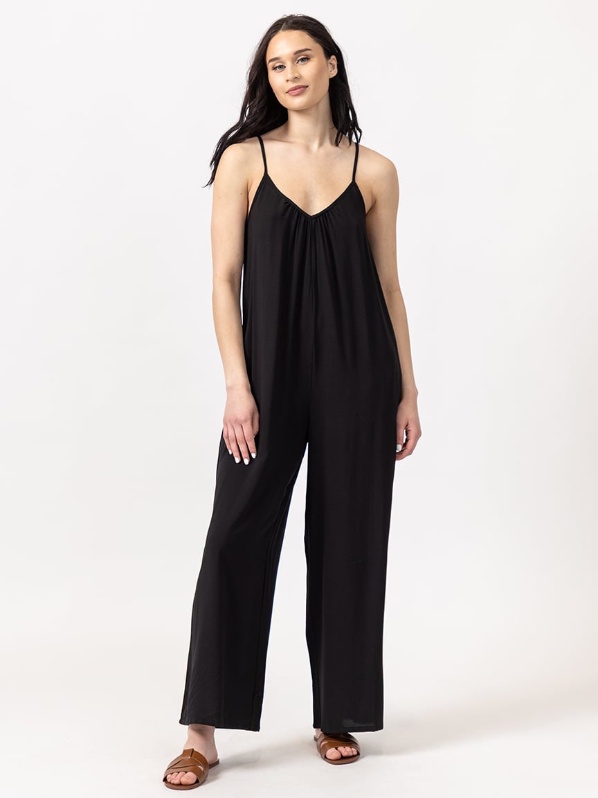 spaghetti strap jumpsuit