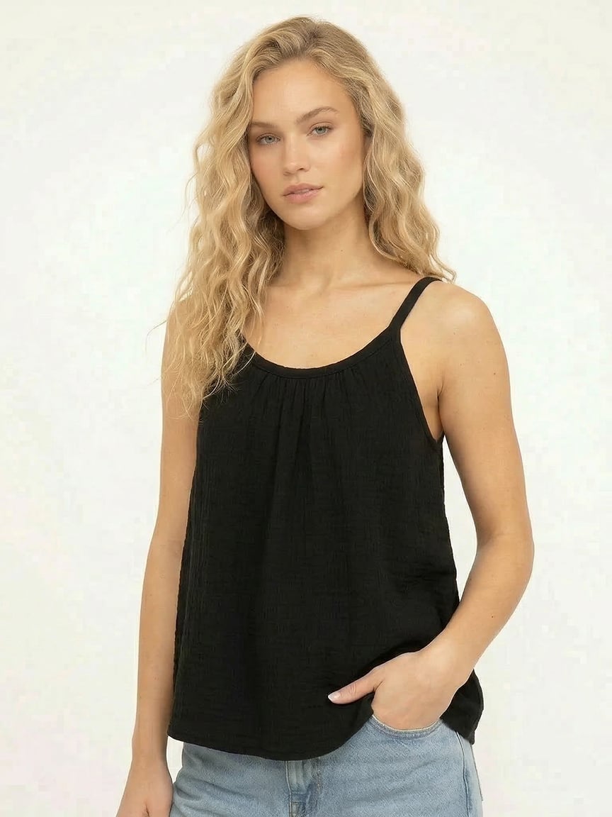 double gauze camisole