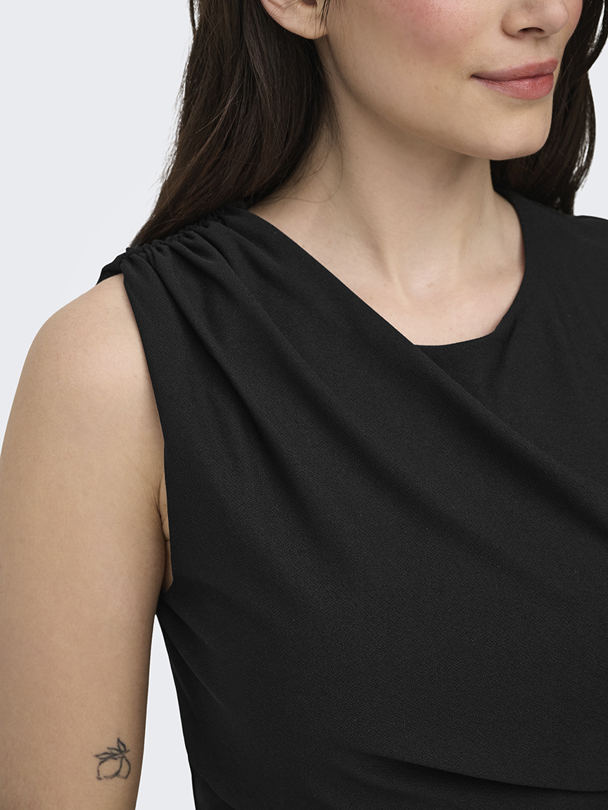 amber ruched dress
