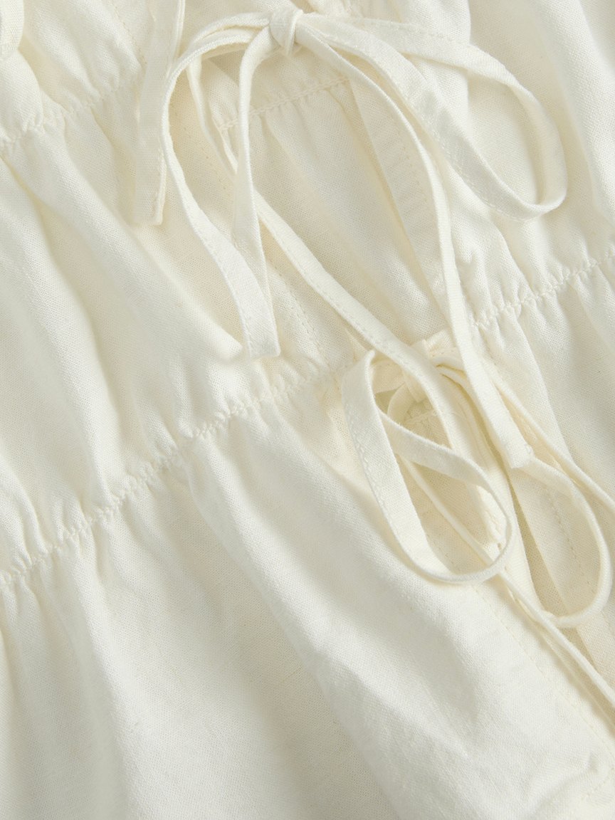 almira linen blend top