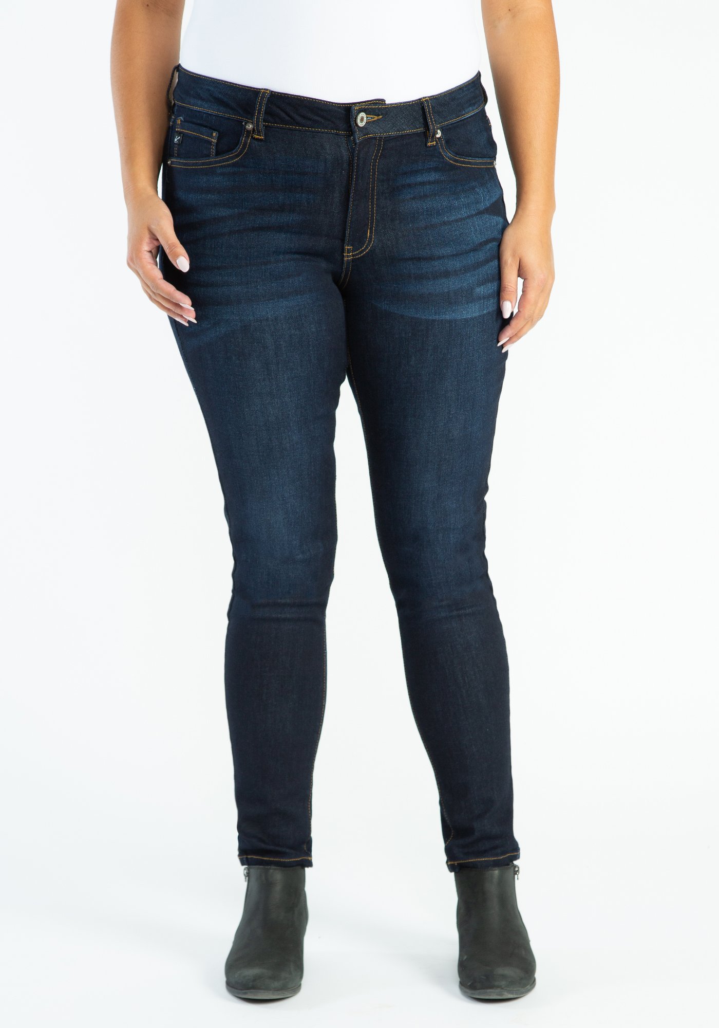 mid rise skinny jeans