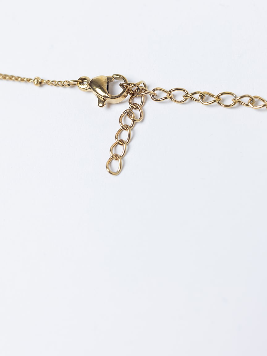 helium bubble initial necklace "A"