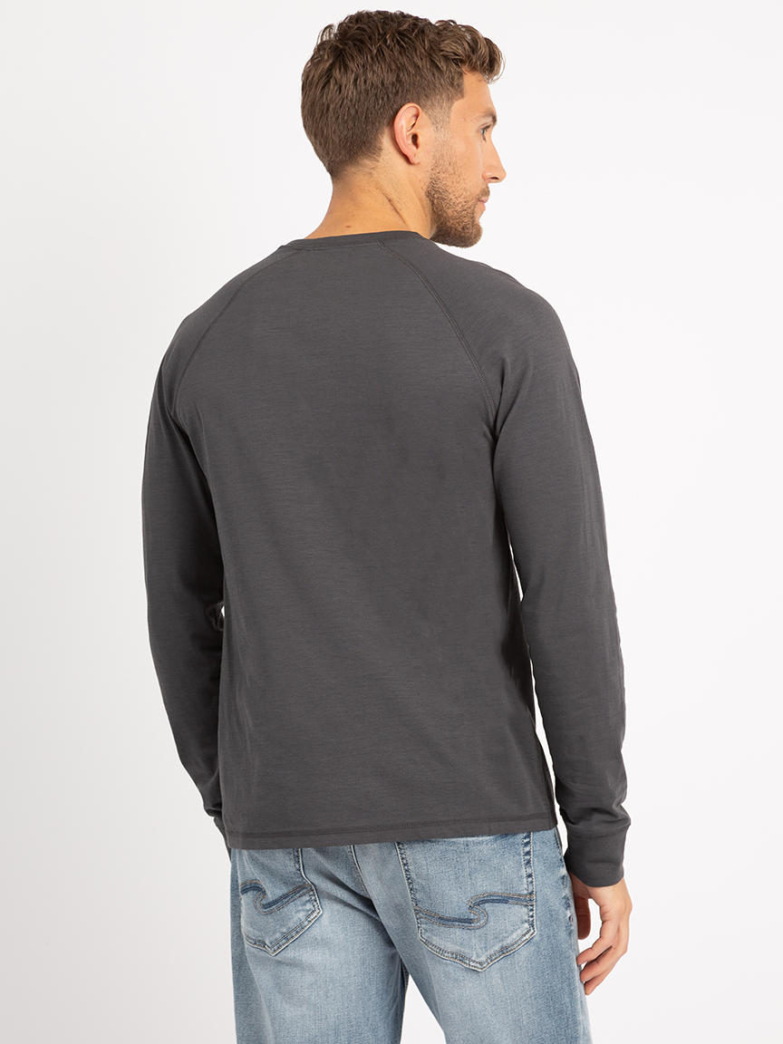lucas long sleeve henley t-shirt Bootlegger 2000007425