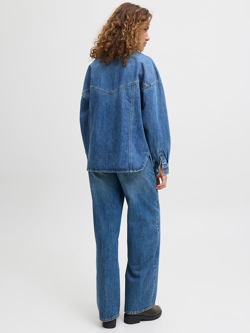 jamila denim overshirt