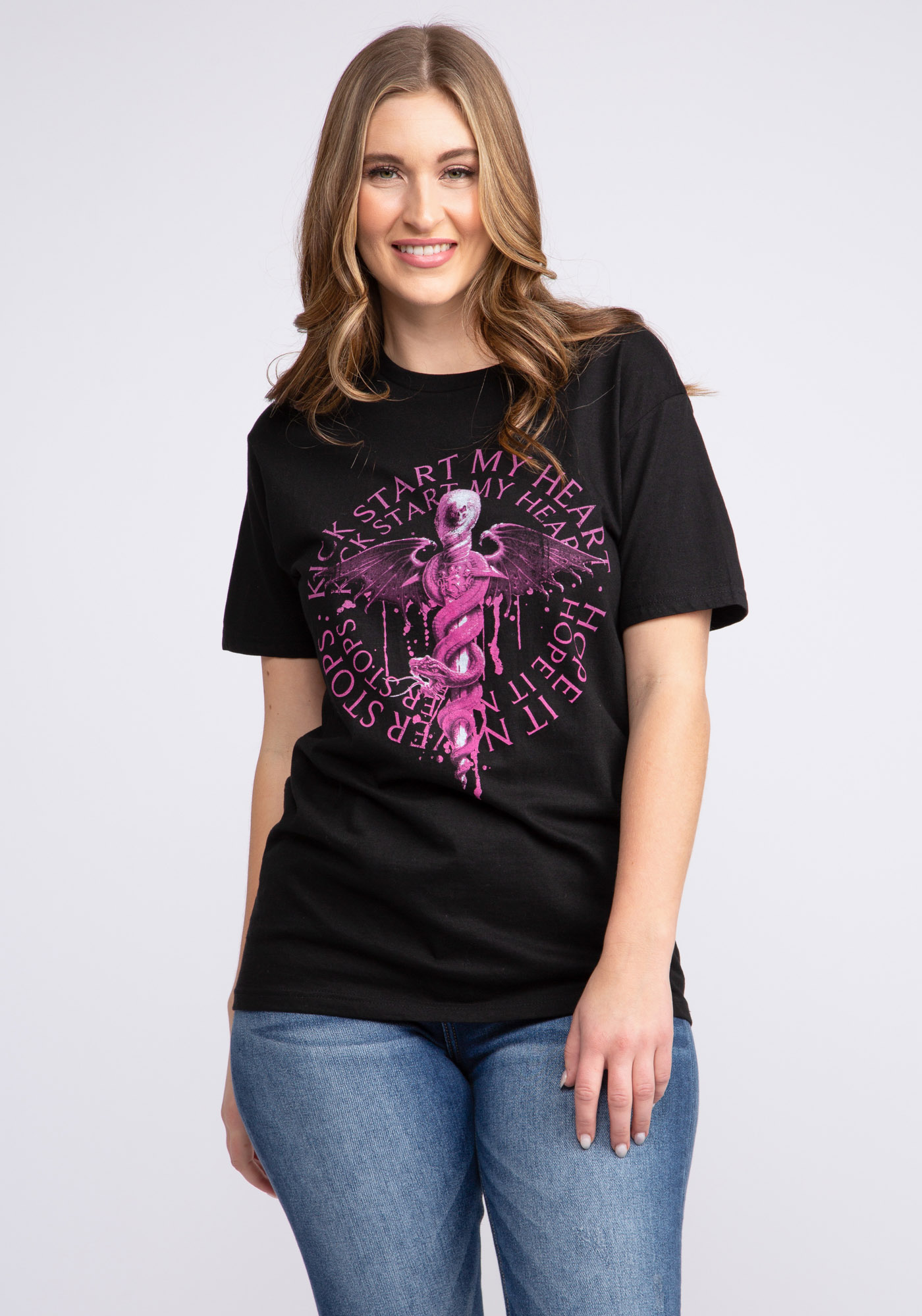 motley crue short sleeve tee