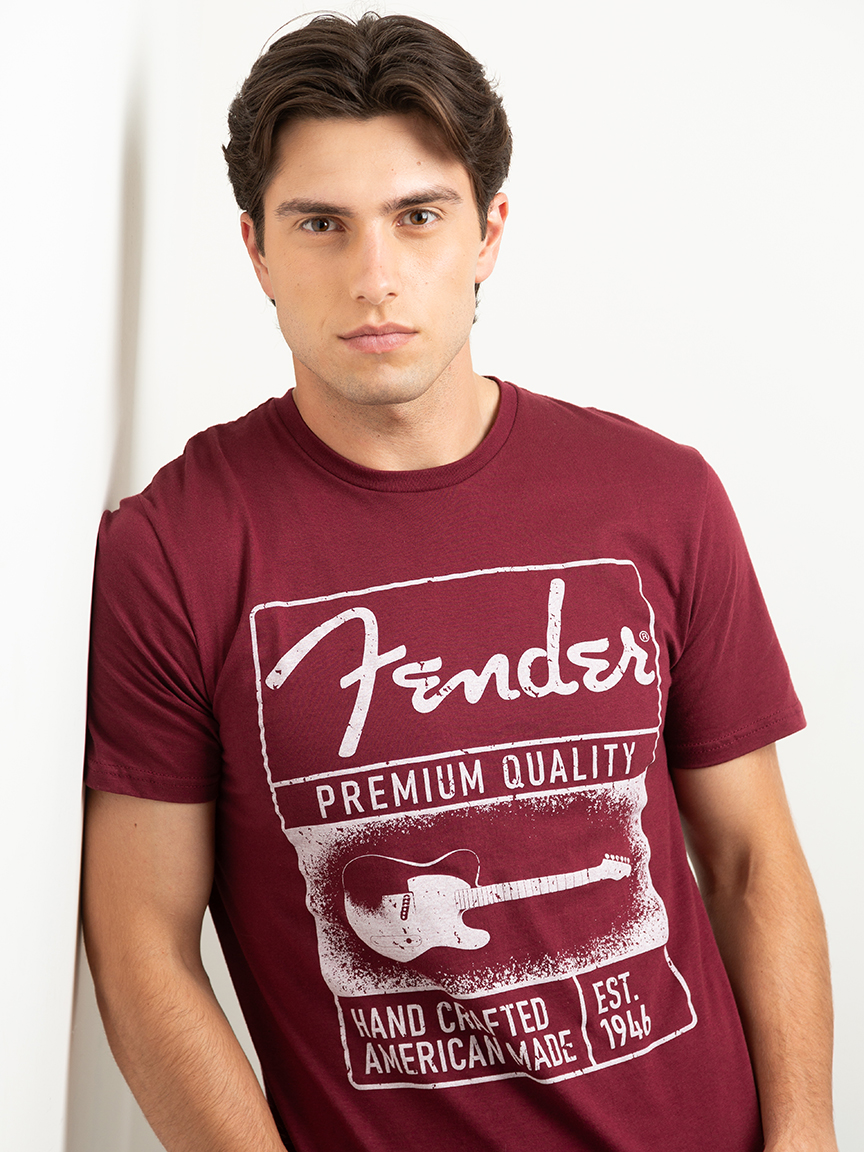 fender graphic t-shirt