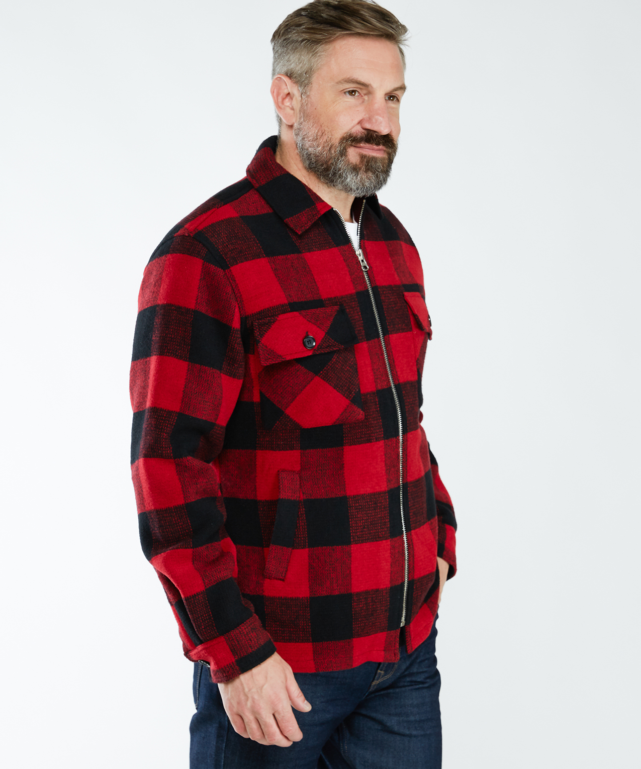 buffalo check jacket Bootlegger 2000003760