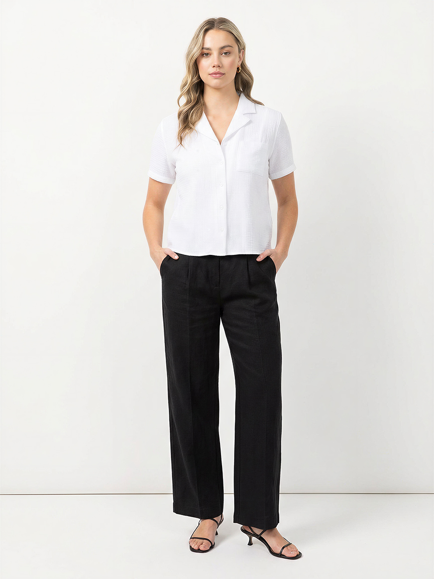 gauze camp shirt