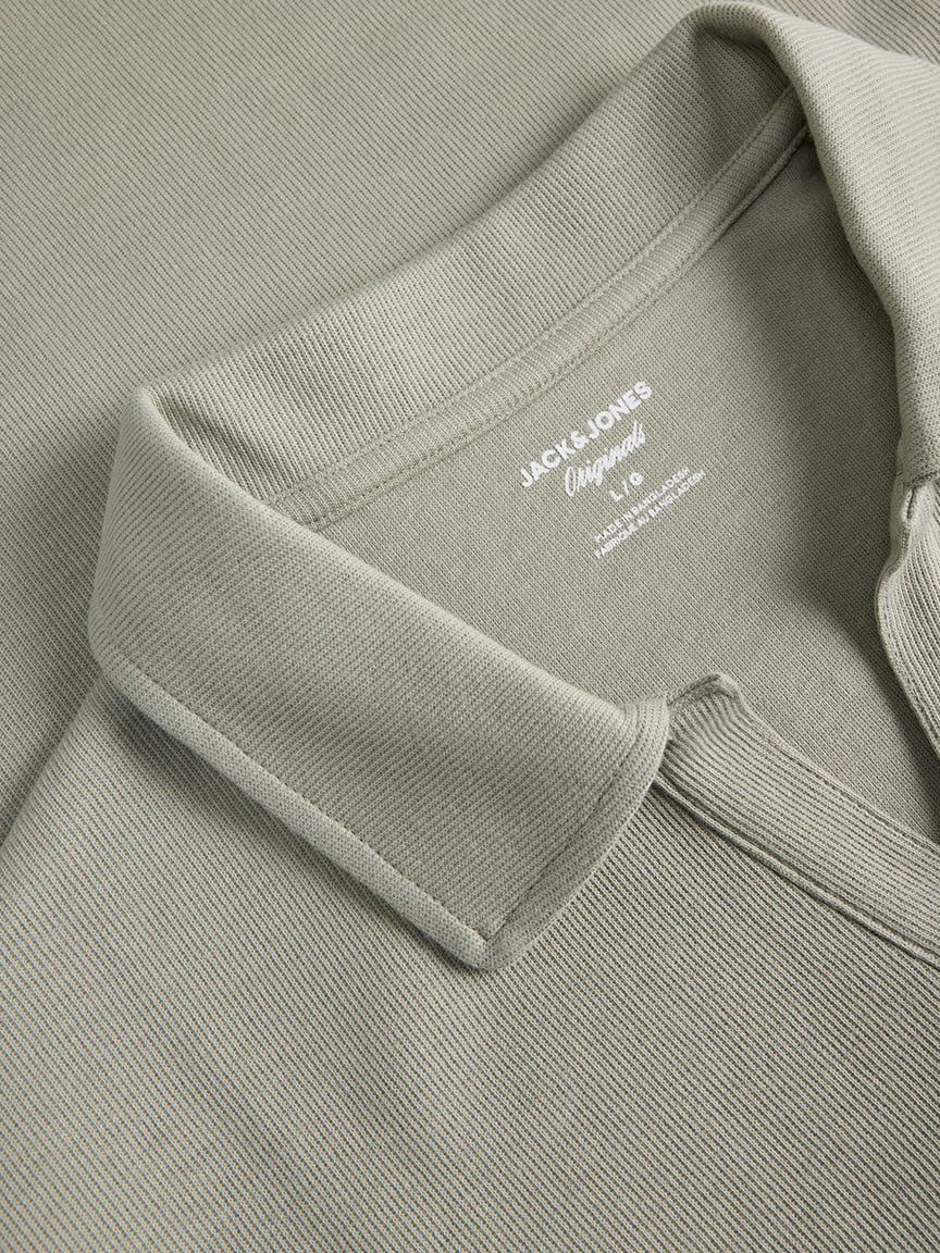 montauk split neck polo