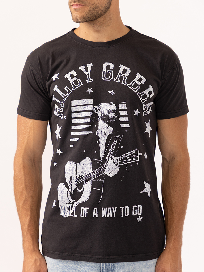 riley green graphic tee