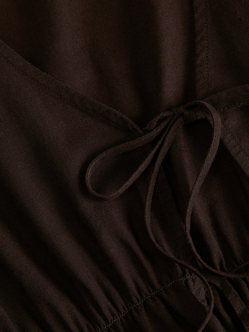 almira linen blend top