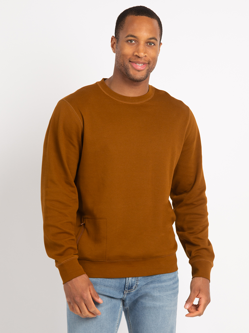 otis double knit crewneck