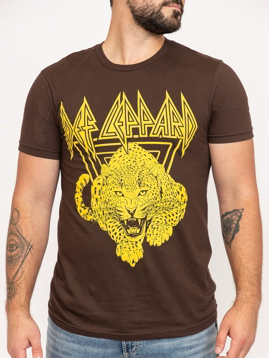 def leppard unisex graphic tee