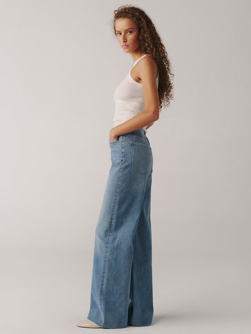 NCE wide leg jean