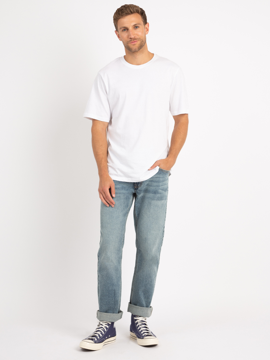 marcus straight leg jean light authentic