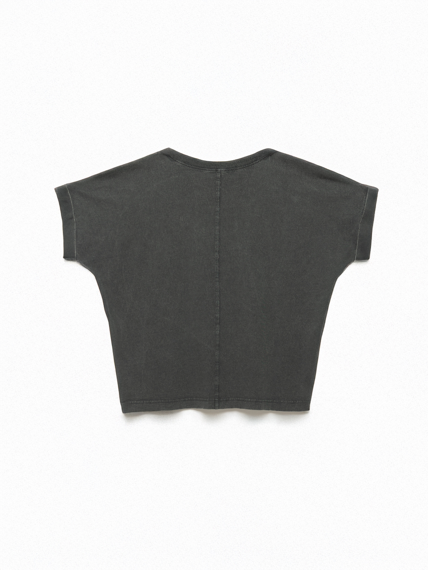 jolie crew neck washed tee