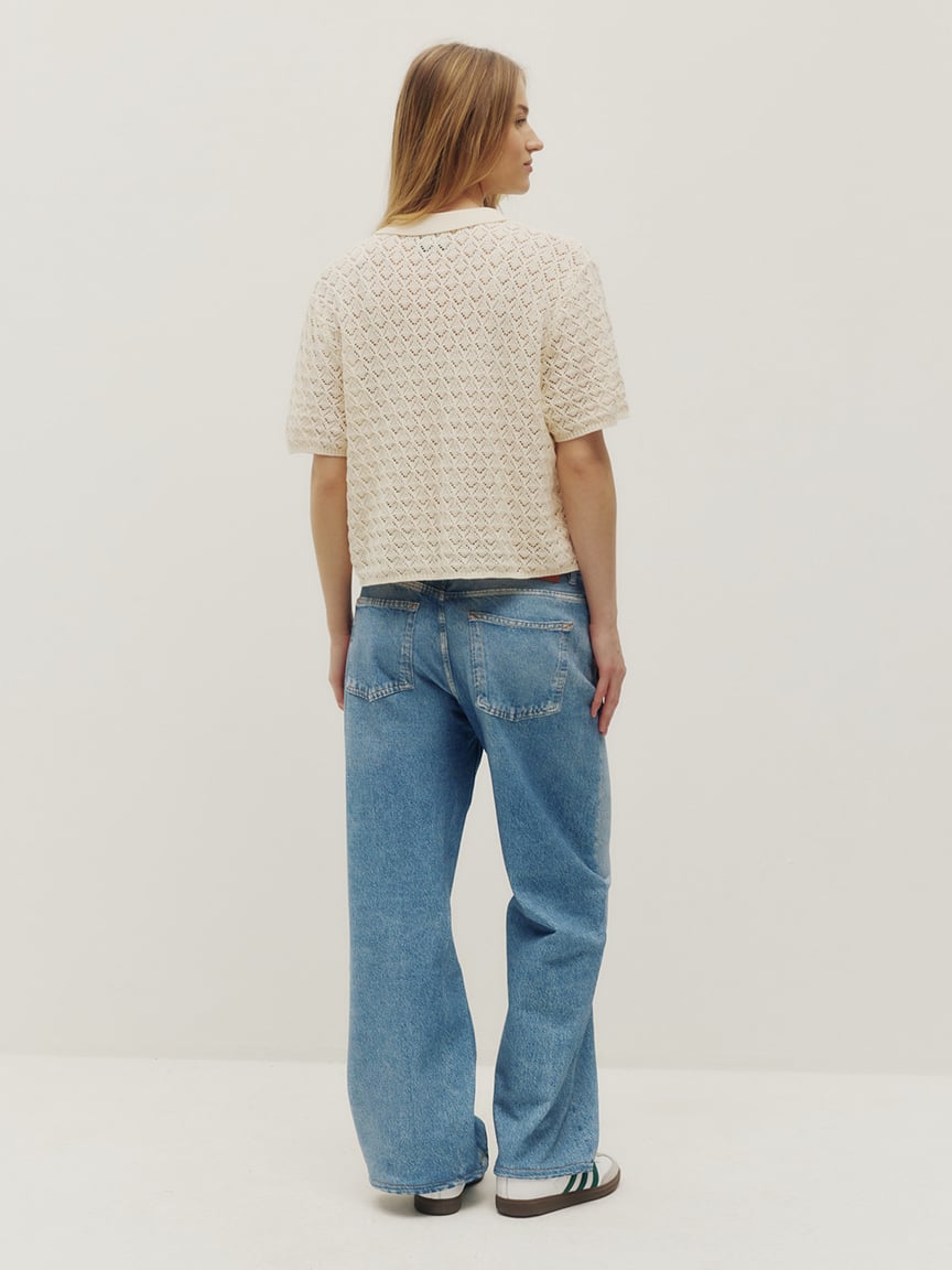 monica beach buttonup