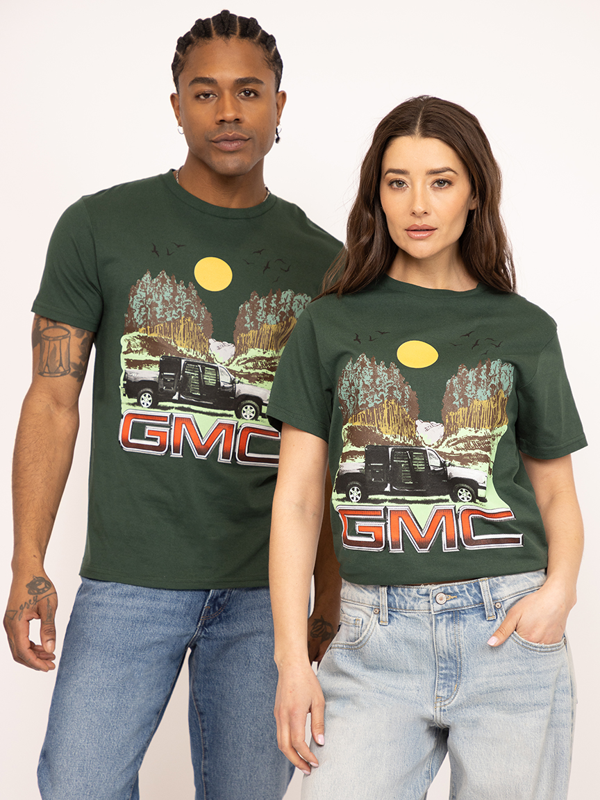 unisex gmc forest graphic tee