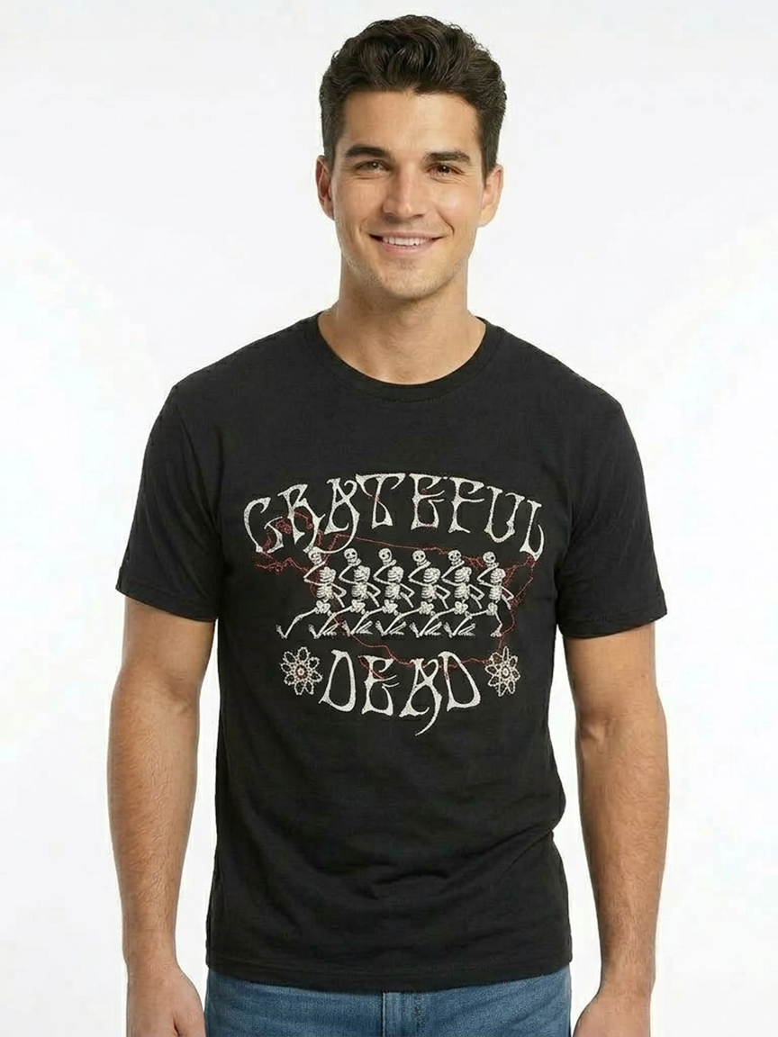 unisex grateful dead graphic tee