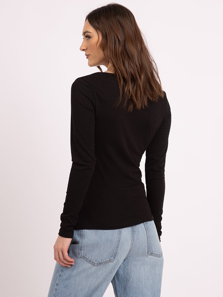 anika sweetheart neck top