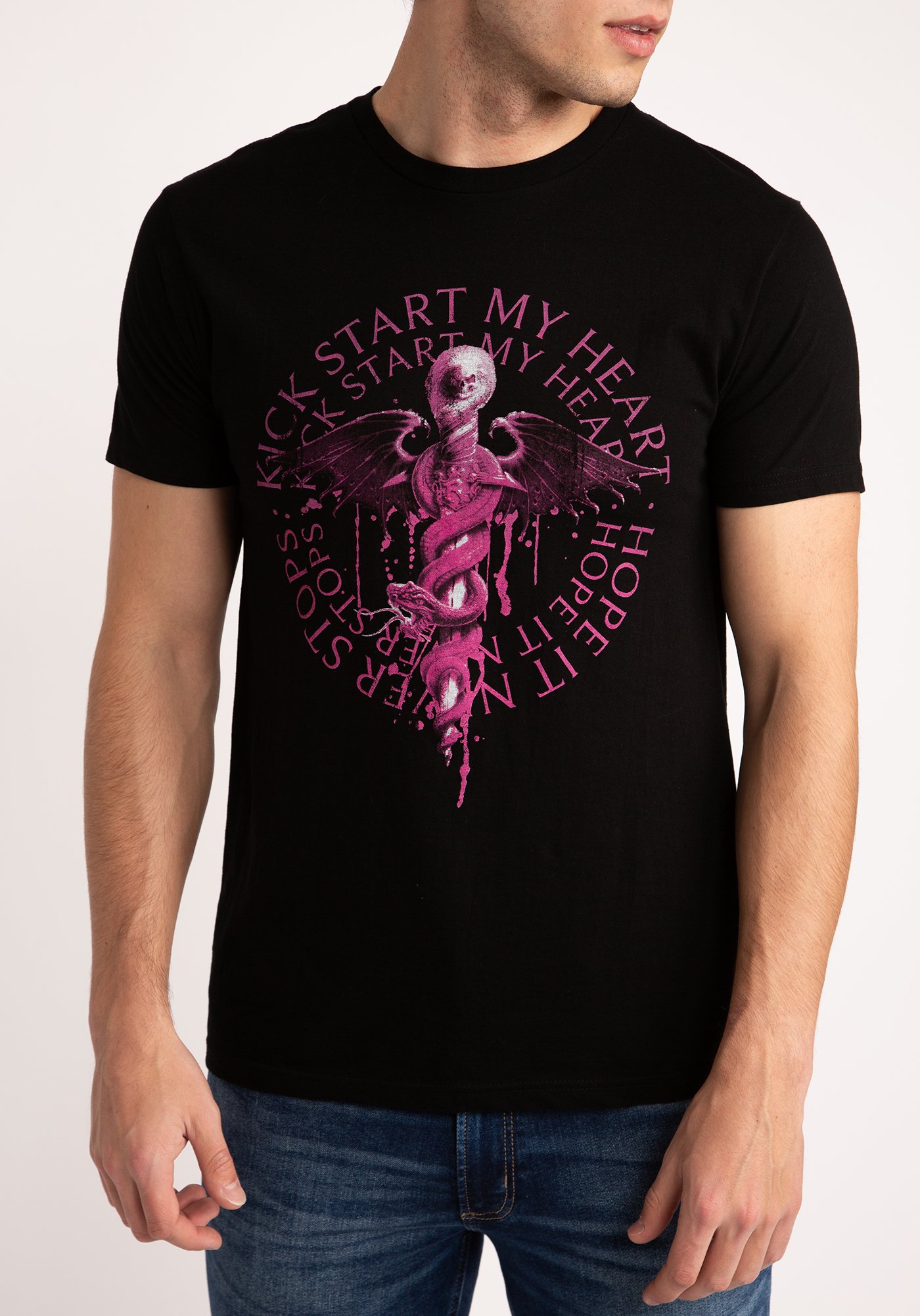 motley crue short sleeve tee