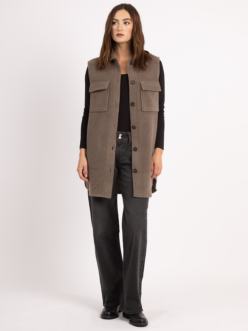 semira long vest