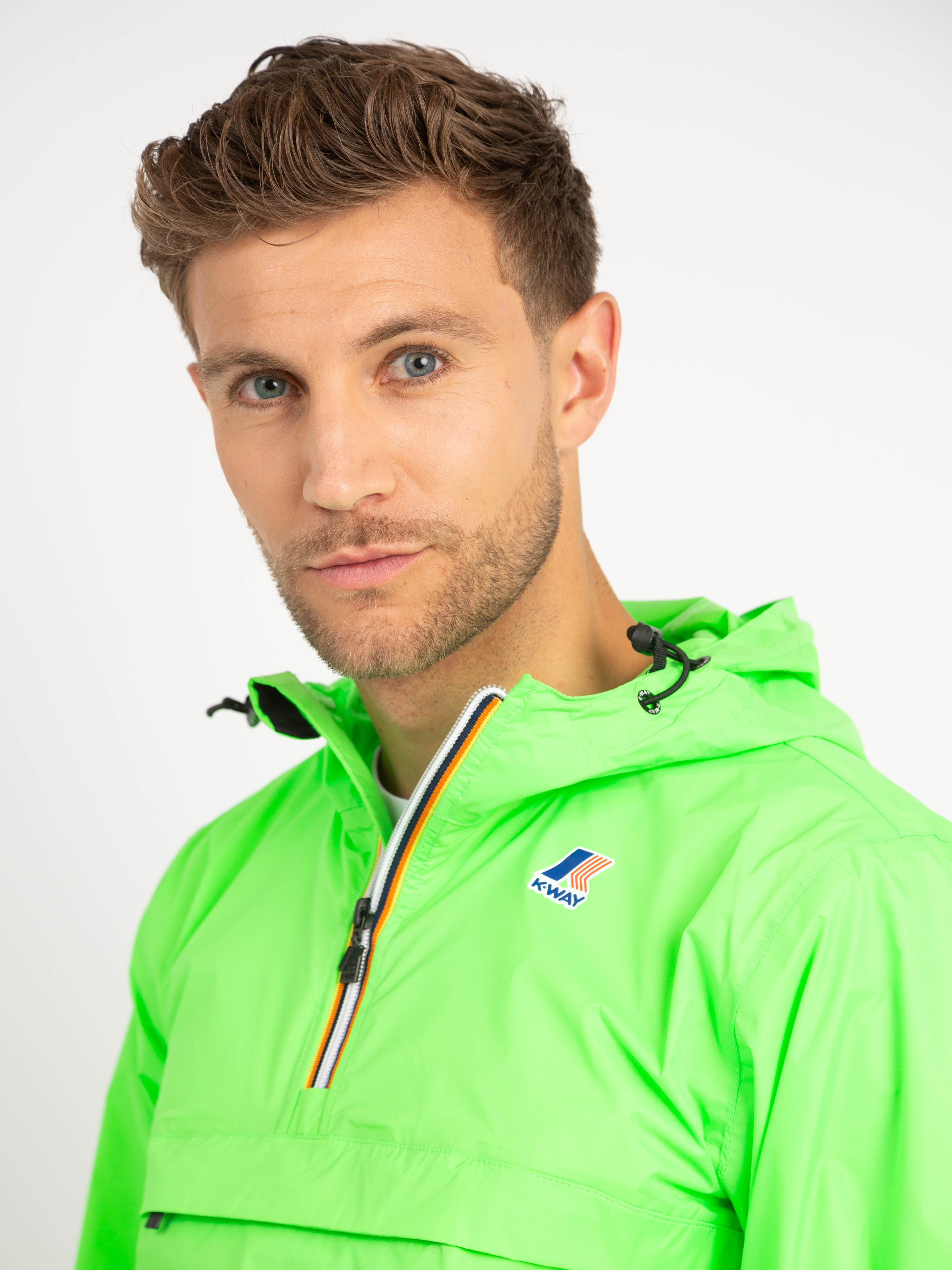 leon 1/2 zip windbreaker jacket