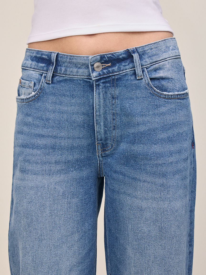 CJU wide leg jean varsity blue