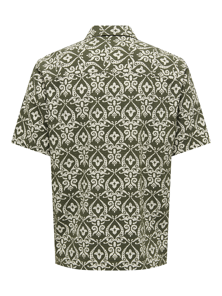 sea jacquard shirt