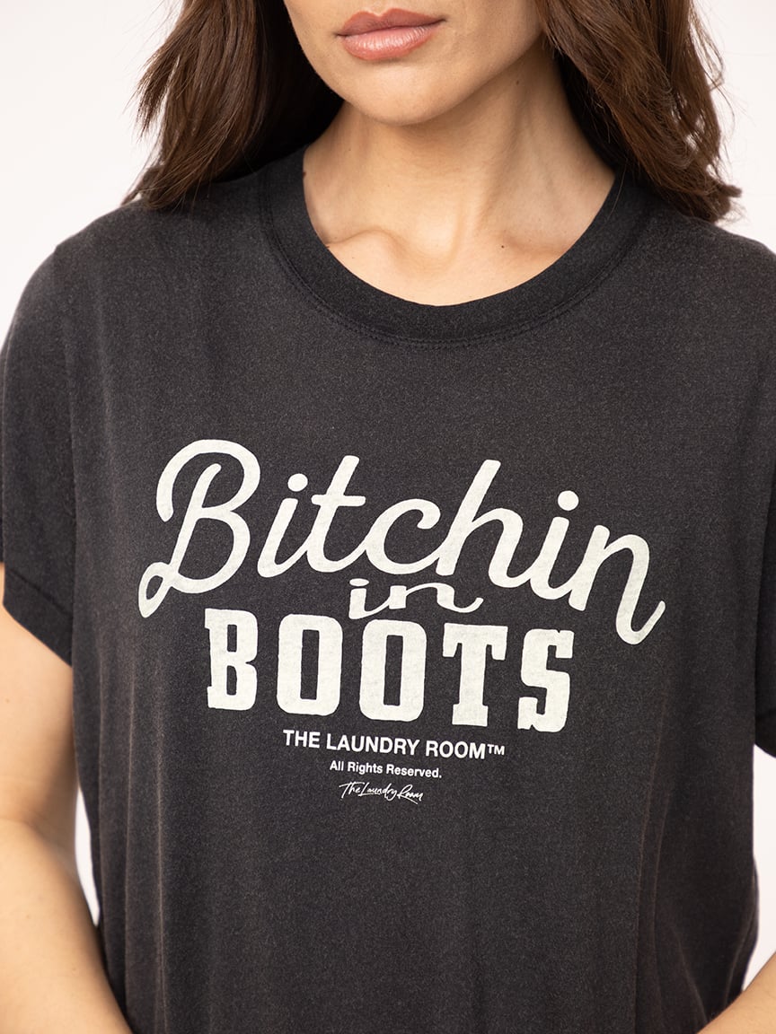bitchin boots perfect tee