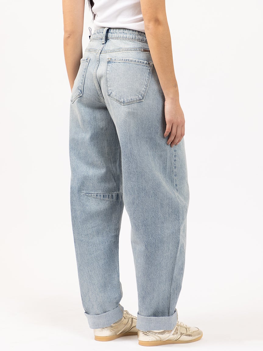 low slung horseshoe jean