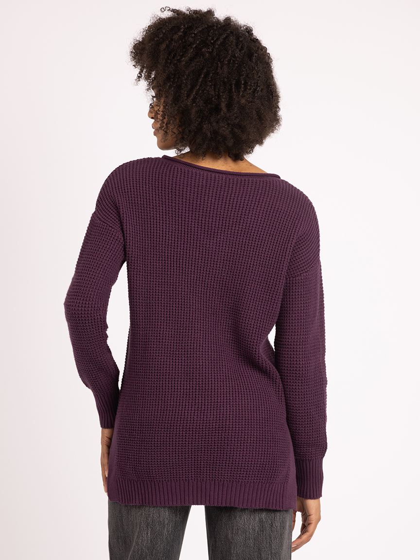 nevis v neck sweater