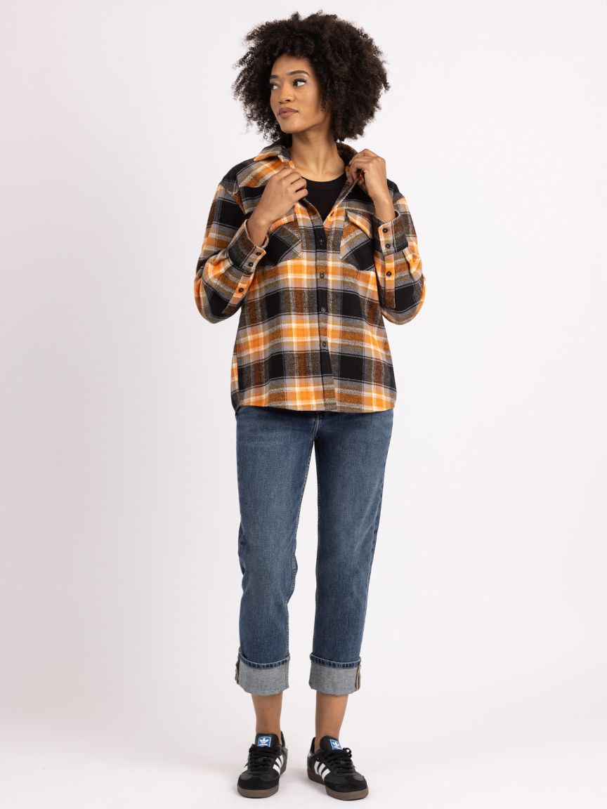 mckenna plaid flannel shirt